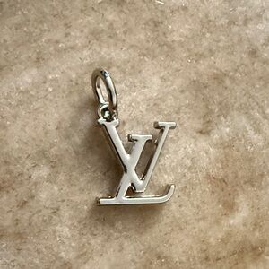 Louis Vuitton LV initial Zipper pull Pendant